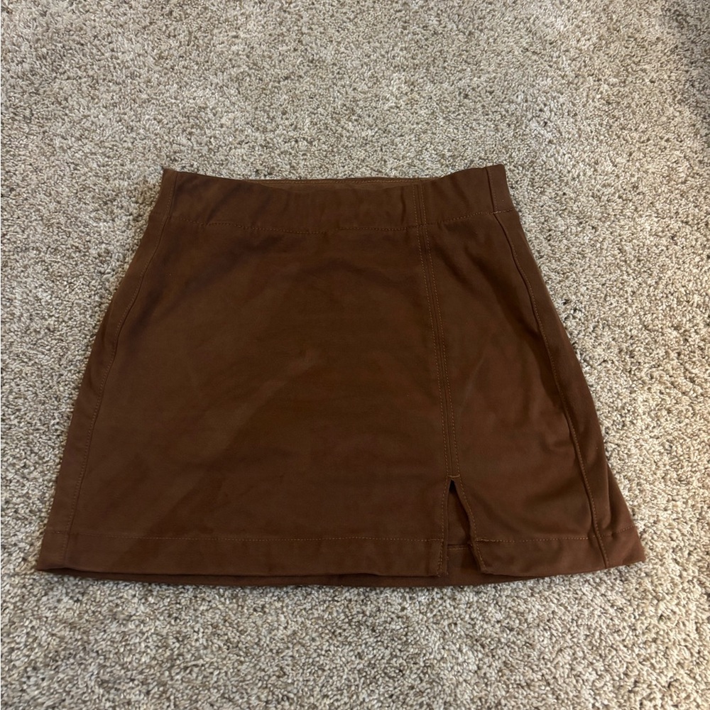 American Eagle Outfitters Brown Mini Skirt